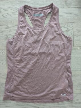 Icebreaker Dusty Rose Racerback Tank Top